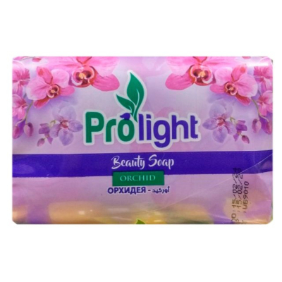 Изображение товара Мыло туалетное PROLIGHT Орхидея 125 г для рук твердая Изображение товара Мыло туалетное PROLIGHT Орхидея 125 г для рук твердая