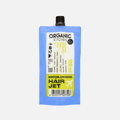 Изображение товара Шампунь для волос Organic Shop Hair jet 100 мл Изображение товара Шампунь для волос Organic Shop Hair jet 100 мл