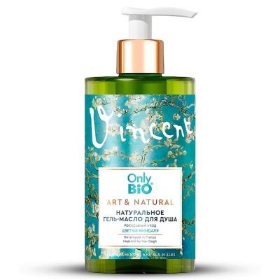 Изображение товара Гель для душа Only Bio Роскошный уход Цветки миндаля 420 мл