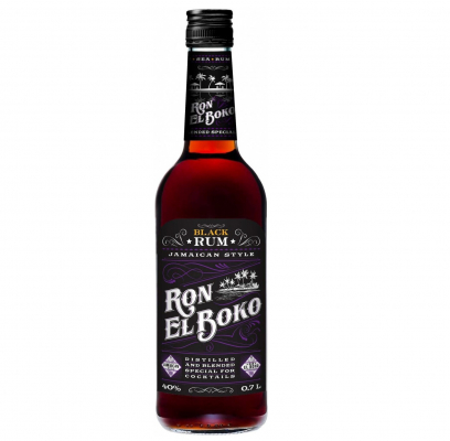 Изображение товара Ром невыдержанный "El Boko" Black, 0.7 л