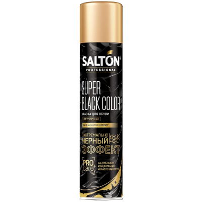 Изображение товара Краска для замши, нубука и велюра Salton Professional 235 мл Черная Изображение товара Краска для замши, нубука и велюра Salton Professional 235 мл Черная