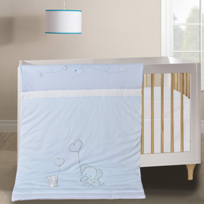Изображение товара Одеяло детское Sofi De Marko Слоник голубое 120х90 см