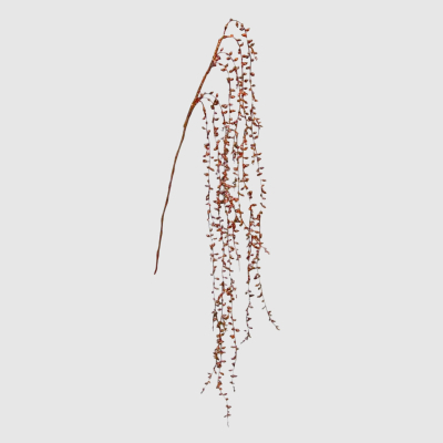 Изображение товара Искусственная веточка Конэко-О свисающая бронзовая 10 см для декора помещений