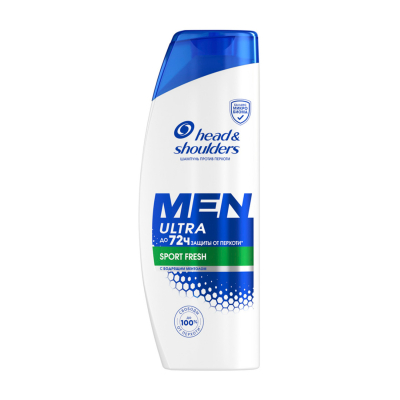 Изображение товара Шампунь Head & Shoulders sports fresh для борьбы с перхотью 360 мл