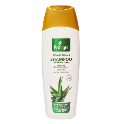 Изображение товара Шампунь PROLIGHT BOTANICAL RITUALS Для всех типов волос с экстрактом Алоэ Вера, 600 мл.