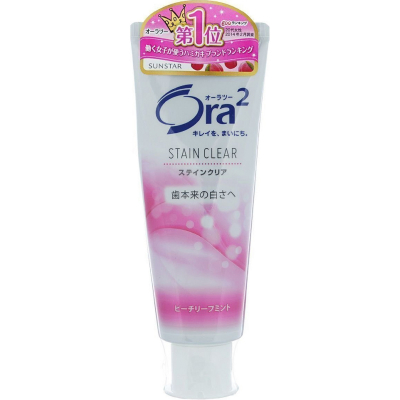 Изображение товара Отбеливающая зубная паста Ora2 Me Peach Leaf Mint 130 мл для зубов