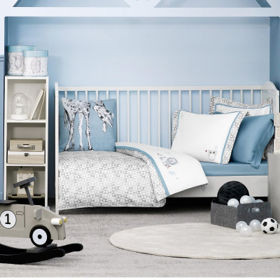 Изображение товара Комплект постельного белья Kids by togas Олли голубой детский