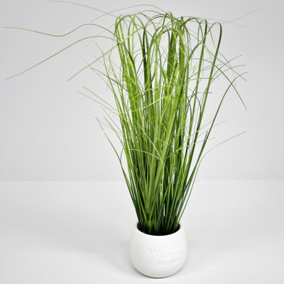 Изображение товара Осока искусственная Конэко-О 45 см, в кашпо 10х10х9 см