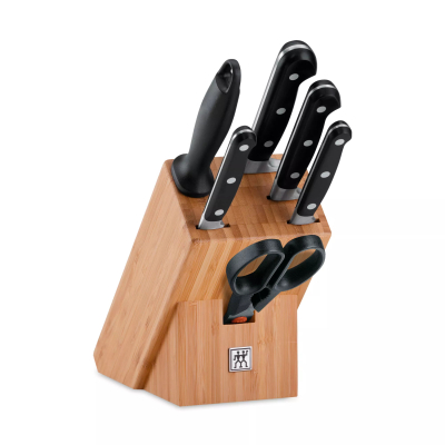 Изображение товара Набор ножей Zwilling Professional S в подарочной подставке 7 предметов Изображение товара Набор ножей Zwilling Professional S в подарочной подставке 7 предметов