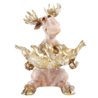 Изображение товара Фигура ТПК Полиформ Лось 25 см - новогодний декор