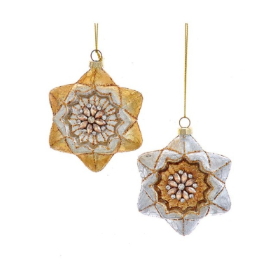 Изображение товара Игрушка елочная снежинка Kurt S.Adler 11 см в ассортименте