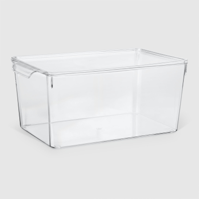 Изображение товара Органайзер для холодильника Baroness Home с крышкой прозрачный 32,5х20х14,5 см Изображение товара Органайзер для холодильника Baroness Home с крышкой прозрачный 32,5х20х14,5 см