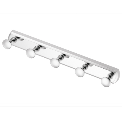 Изображение товара Настенный кронштейн с 5 крючками WasserKraft металлический универсальный Изображение товара Настенный кронштейн с 5 крючками WasserKraft металлический универсальный