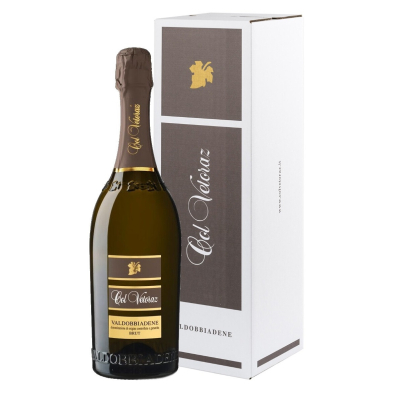 Изображение товара Игристое вино белое сухое Col Vetoraz, Valdobbiadene DOCG Brut, 0.75  в подарочной упаковке