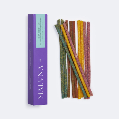 Изображение товара Набор магических свечей MALUNA №36 для раскрытия потенциала 12 шт натуральный пчелиный воск