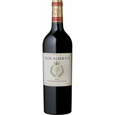 Изображение товара Вино красное сухое "Clos Albertus" Saint-Georges Saint-Emilion AOC, 2015 0.75л