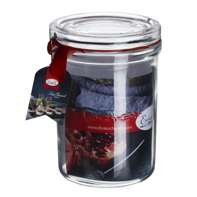 Изображение товара Банка Einkochwelt lock-eat 1000мл с крышкой для хранения продуктов