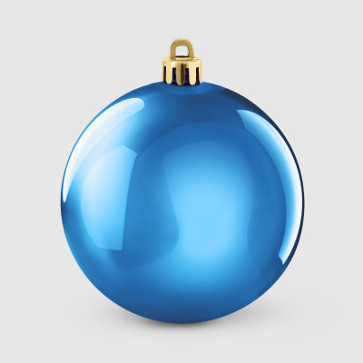 Изображение товара Шар синий Linhai jinnuo 8 см