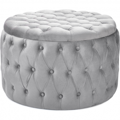 Изображение товара Пуф с крышкой Glasar 49-279B 70х70х44 см