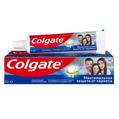 Изображение товара Зубная паста Colgate Максимальная защита от кариеса свежая мята 50 мл Изображение товара Зубная паста Colgate Максимальная защита от кариеса свежая мята 50 мл