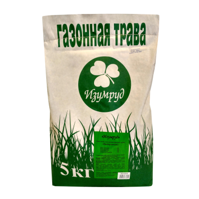 Изображение товара Смесь газонная садово-парковая 5кг Изумруд