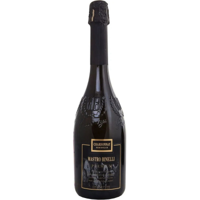 Изображение товара Игристое вино белое полусладкое "Mastro Binelli" Premium Chardonnay 0,75 л