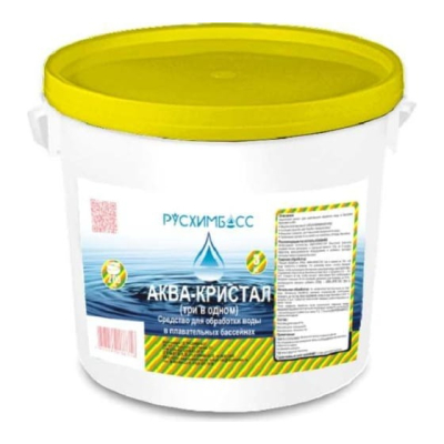 Изображение товара Аква-кристалл Русхимбасс МТ 3в1 в таблетках 200 гр 3 кг