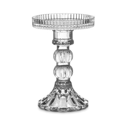 Изображение товара Подсвечник Decor de table Ле Классик 14 см, съемная чаша, стекло