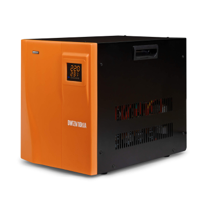 Изображение товара Стабилизатор напряжения DAEWOO DW-TZM10kVA 10 000 Вт с защитой от кз и помех Изображение товара Стабилизатор напряжения DAEWOO DW-TZM10kVA 10 000 Вт с защитой от кз и помех