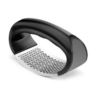 Изображение товара Пресс для чеснока Urve Plastic Wenken серебристо-черный удобный кухонный аксессуар