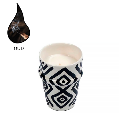 Изображение товара Аромасвеча Nour Bougie Lozana Oud 475 г - натуральный восточный аромат