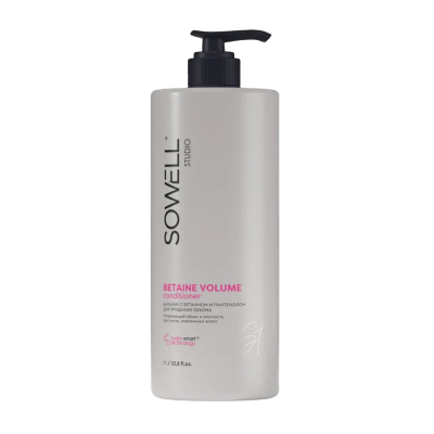 Изображение товара Бальзам для волос Sowel Betaine Volume 1 литр для объема и увлажнения