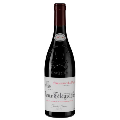 Изображение товара Вино красное сухое Vieux Telegraphe Chateauneuf-du-Pape AOC "La Crau" 0,75 л
