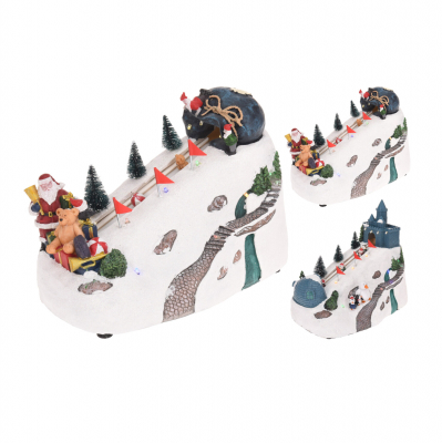 Изображение товара Горка с подсветкой Koopman LED 31х18х28 см в ассортименте