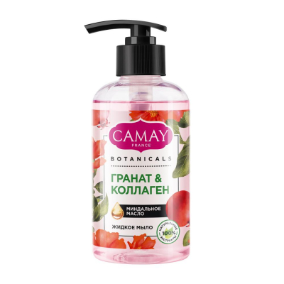 Изображение товара Мыло жидкое CAMAY Botanicals Цветы граната 280 мл
