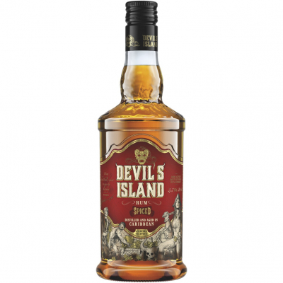 Изображение товара Ром Devil's Island Spiced 0.5 л с гармоничным вкусом и насыщенным ароматом Изображение товара Ром Devil's Island Spiced 0.5 л с гармоничным вкусом и насыщенным ароматом
