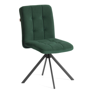 Изображение товара Стул обеденный TC Medeo поворотный механизм 360, велюр, Изумруд