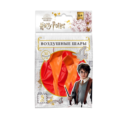 Изображение товара Шарики Harry Potter 30 см 5 шт мультиколор воздухные для праздников