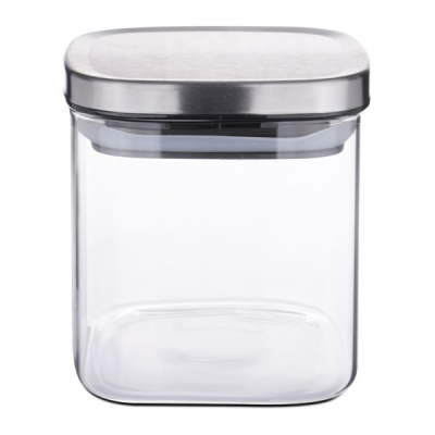 Изображение товара Банка для сыпучих продуктов с крышкой Weis 600 мл