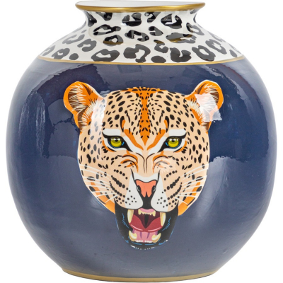 Изображение товара Ваза Glasar 25х25х25 см из керамики черного цвета для интерьера