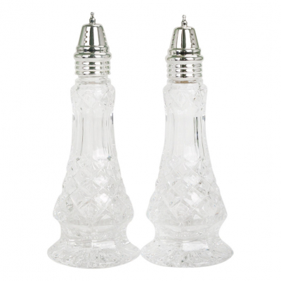 Изображение товара Набор для специй Crystal Bohemia 2 предмета из хрусталя Чехия Salt & pepper Изображение товара Набор для специй Crystal Bohemia 2 предмета из хрусталя Чехия Salt & pepper