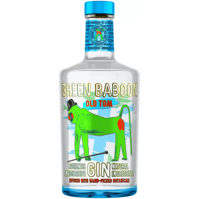 Изображение товара Джин Green Baboon Old Tom 0.5 л - Нежный аромат и оригинальный вкус Изображение товара Джин Green Baboon Old Tom 0.5 л - Нежный аромат и оригинальный вкус
