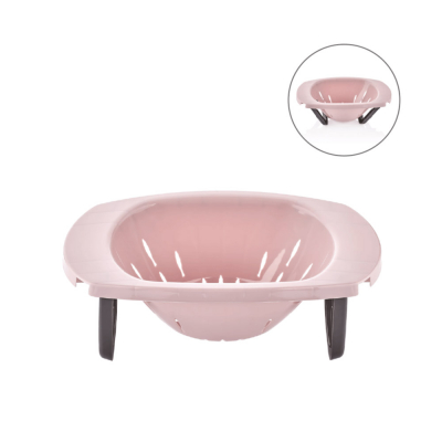 Изображение товара Дуршлаг со складными ручками Qlux 36х20 см - оптимальное решение для вашей кухни