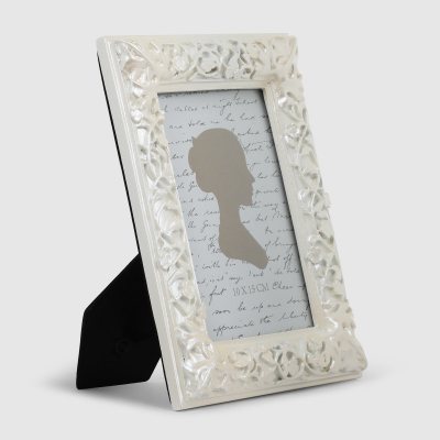 Изображение товара Фоторамка Kimberley 10x15 белая для фотографий 15.5x21 см