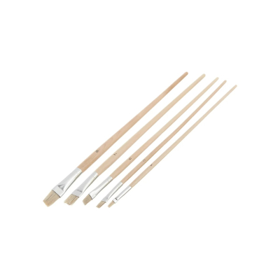 Изображение товара Набор кистей для масла Hardy плоские 5 штук