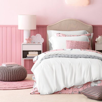 Изображение товара Комплект постельного белья Kids by togas Сенса белый детский