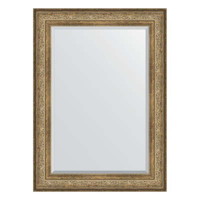 Изображение товара Зеркало с фацетом в багетной раме Evoform виньетка античная бронза 80х110 см