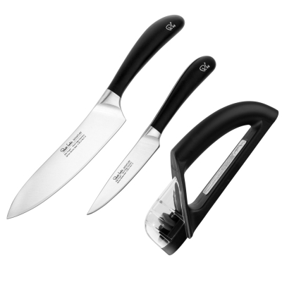 Изображение товара Набор кухонных ножей Robert Welch Signature 3 шт для профессиональной кухни Изображение товара Набор кухонных ножей Robert Welch Signature 3 шт для профессиональной кухни