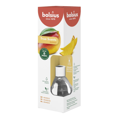 Изображение товара Аромадиффузор Bolsius true scents манго 60 мл - аромат для дома и офиса Изображение товара Аромадиффузор Bolsius true scents манго 60 мл - аромат для дома и офиса