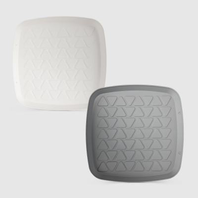 Изображение товара Коврик для сушки посуды силиконовый Qlux 40x35.5 см в ассортименте